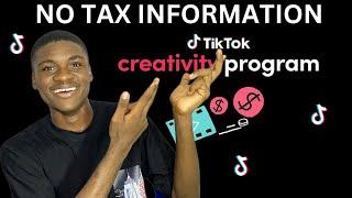 How to Join the TikTok Creativity Program Beta Without Tax Information (All Countries)