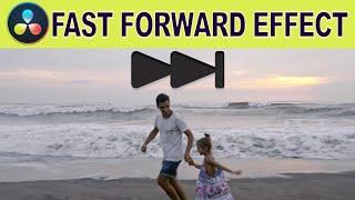 Fast Forward Effect - Davinci Resolve Tutorial