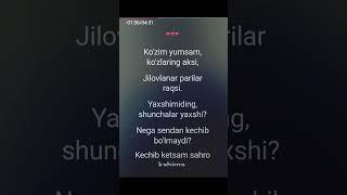 Nega sendan kechib bo'lmaydi. #music #karaoke #text #minusmusic