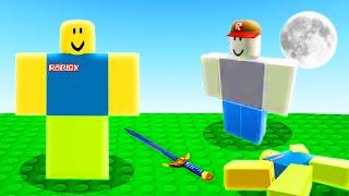 PLAYING THE FIRST ROBLOX GAME