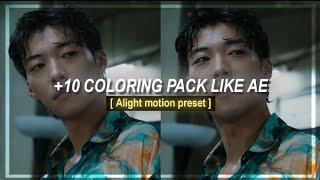 Coloring pack like after effects | Alight motion (+preset)