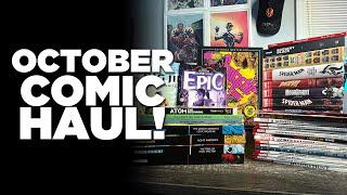 My OCTOBER COMIC HAUL! | SPIDER-MAN, MOON KNIGHT, DC vs MARVEL & More!!