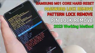 Samsung M01 Core Hard Reset || M013F/DS Pattern Lock Remove/Pin Lock Remove || Password Remove 2023