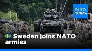 Sweden joins NATO’s exercises as full member for the first time | euronews 