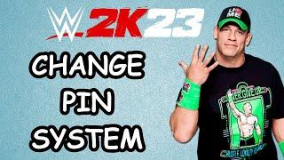 WWE 2K23 - How To Change Pin System