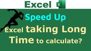 Speed Up Excel Performance using this Trick ! (for large files with complex formulas)