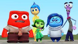 NEW INSIDE OUT  FAMILY CHARACTERS In Garry's Mod