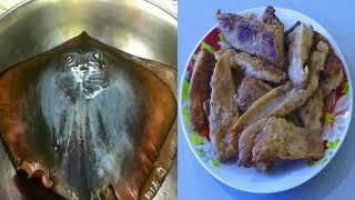 Have you tried fried stingray? Delicious sea fish!