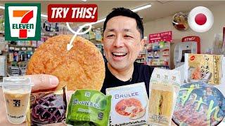 Japan 7 Eleven Food!  10 MUST TRY FOODS at Japanese Convenience Store Food!