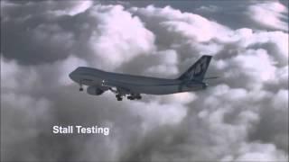 Stalling 747 Jumbo Aircraft