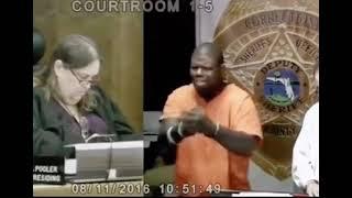 Florida Man Twerking in Court