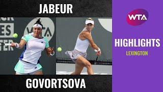 Ons Jabeur vs. Olga Govortsova | 2020 Lexington Second Round | WTA Highlights