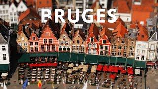 Tiny Bruges in Belgium: A Tilt-Shift Adventure from Little Big World