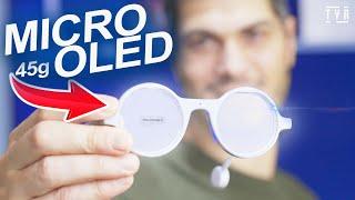 The Lightest Ai/Smart Glasses with a MICRO-OLED Screen! Brilliant Labs Frame