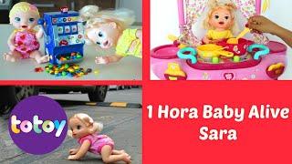 1 Hora de Video Baby Alive Sara minha boneca Completo!!! Totoy