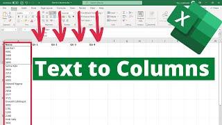 Text to Columns in Excel  #shorts