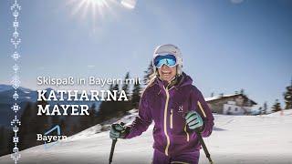 Skifahren in Bayern mit Tanzmeisterin Katharina Mayer | Erlebe.Bayern