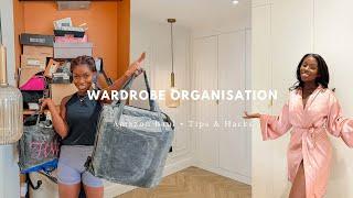 Wardrobe Organisation Hacks +  Decluttering & TIPS to STAY Organised!