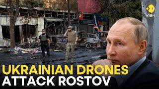 Explosion seen in Rostov-on-Don as Russia counters Ukrainian drones attack | Russia-Ukraine War LIVE