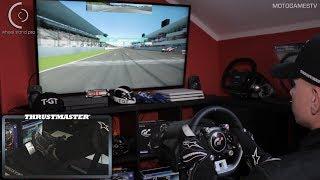 Wheel Stand Pro with Thrustmaster T-GT Wheel [Gran Turismo Sport]