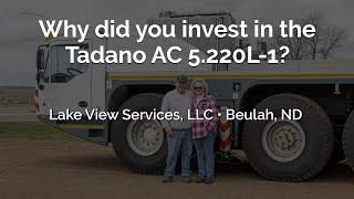 Why this oilfield & crane service company chose a Tadano AC 5.220L-1 all terrain crane