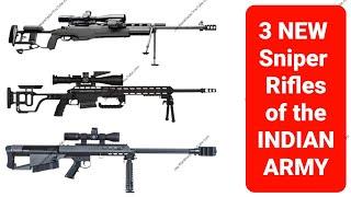 3️⃣ Latest Sniper Rifles of INDIAN ARMY |  SAKO,  BERETTA &  BARRETT