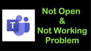 How To Fix Microsoft Teams Not Open Problem Android & Ios || Fix Microsoft Teams Not Working Problem