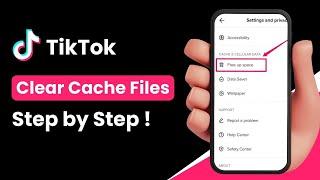 How to Clear TikTok Cache Files !