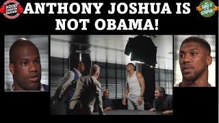 NOT AGAIN!  ANTHONY JOSHUA GETS FEELINGS HURT BECAUSE DUBOIS REFUSED TO BE BULLIED!  FUNNY AUDIO!