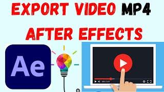 How to Render And  Export Video in After Effects CC H264 MP4 Format By Bestwebteacher.com