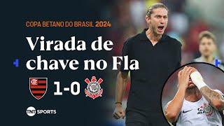 ALEX SANDRO FAZ O GOL NA ESTREIA DE FILIPE LUÍS, MAS TIMÃO FOI PERIGOSO | FLAMENGO 1X0 CORINTHIANS