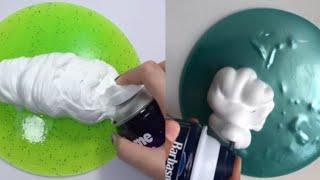 Best Ever Satisfying/ASMR/Relaxing Shaving Cream Mixing Into Slime Compilation (SPECIAL) (REQUESTED)