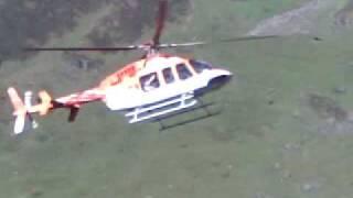 Pawanhans Bell Ranger Helicopter at Kedarnath