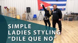 Simple ladies styling in couple - Dile que no