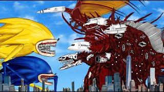 Sonic Tapes vs All Infected Sky. Full Animation.Drawing Cartoon.