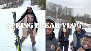 Spring Break Vlog| Ski Trip || KrissySpeaks