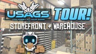 USA Gundam Store TOUR! - Storefront + Warehouse