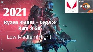 Ryzen 5 3500U + Vega 8 Valorant setting low/medium/hight