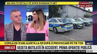 Copilă de 13 ani, alertă la 112 după o provocare pe TikTok