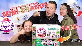 Bygger Världens Minsta Drömhus - Unboxar En Hel Låda Med Nya Mini-Brands CREATE