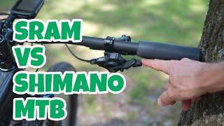 SRAM vs Shimano MTB
