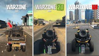 Warzone Vs Warzone 2 Vs Warzone 3 - ULTIMATE COMPARISON