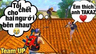 [PUBG Mobile] SOLO SQUAD Gặp Team UP | Thanh Niên Đòi Chết Khi Crush Là Fan Bự TAKAZ | T98