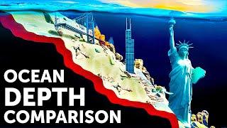 Ocean Depth Comparison | 3D Animation