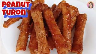 How to make PEANUT TURON! TURON DE MANI/ PEANUT ROLL/TURON RECIPE/NEGOSYO IDEA