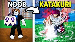 Upgrading Noob To MAX KATAKURI In Blox Fruits (Roblox)