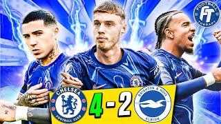 Cole Palmer BREAKS LEAGUE RECORD!! Chelsea 4-2 Brighton