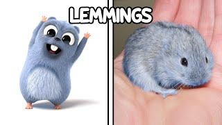 Grizzy And The Lemmings Characters In Real Life! 