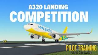 A320 Landing Competition in PTFS ️| New PTFS Update | izolirani