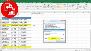 Highlight Cells that Match with Conditional Formatting